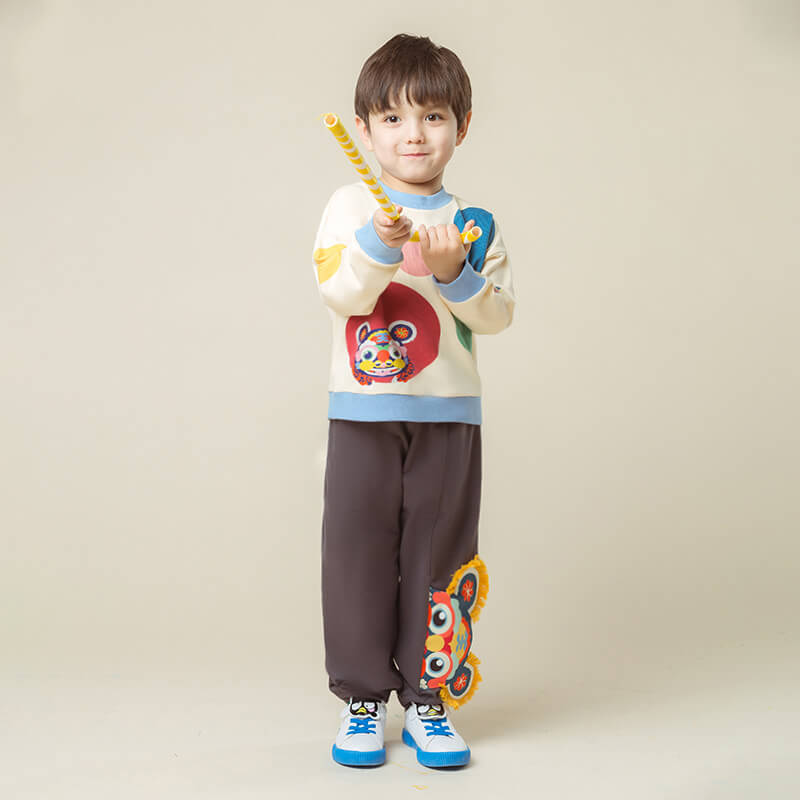 NianYi-Chinese-Traditional-Clothing-for-Kids-Tiger Tail Trouser-N402026-2